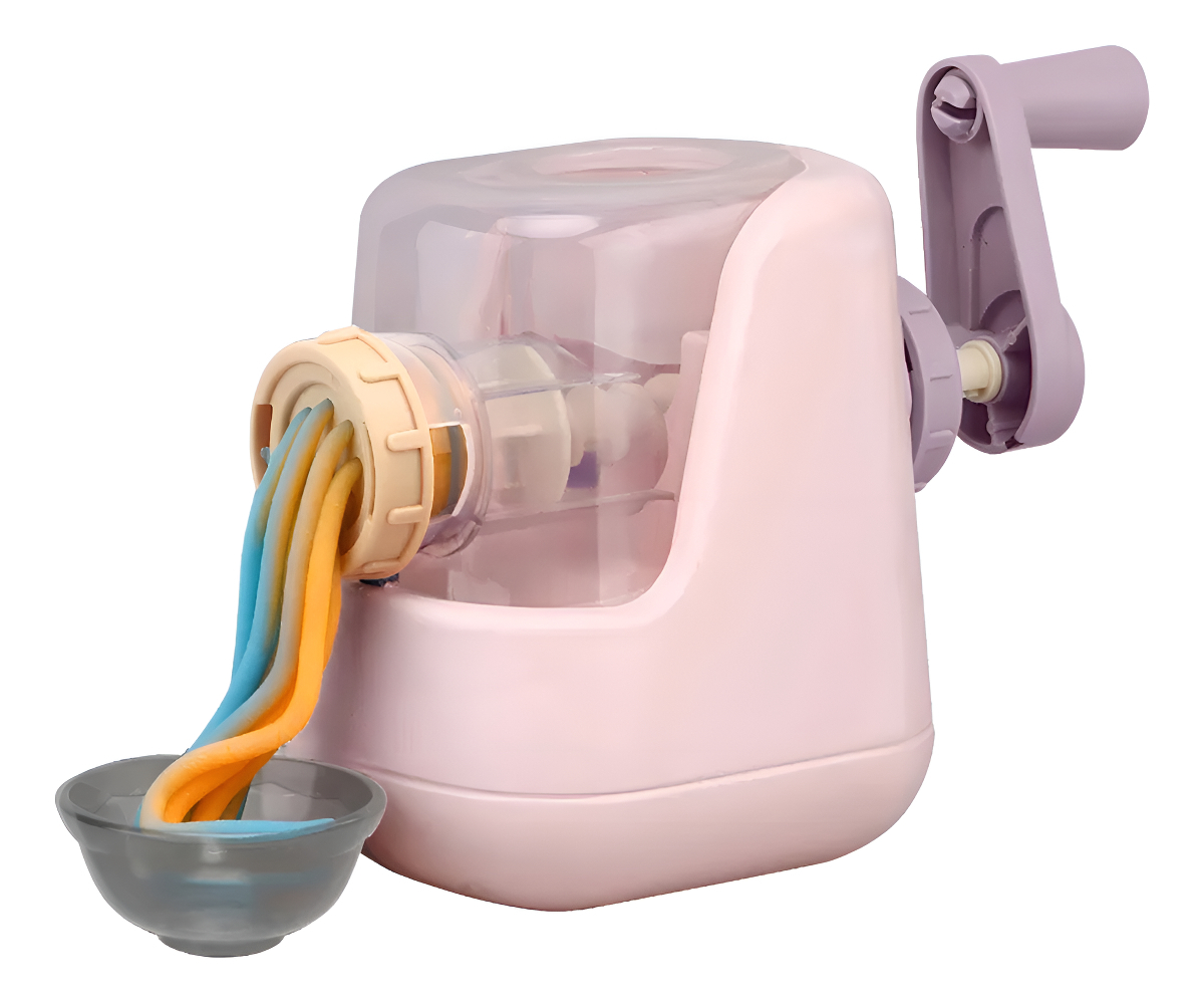 D_625655-MLA95152863068_102025-F.jpg Juego Fabrica Pastas Plasticina Juguete Niños Maquina Moldes Color Lila - Imagen 1