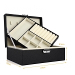 Joyero Caja Organizadora Para Joyas Con Cerradura - Imagen 2