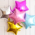 Decoracion De Cumpleaños Globo Helio Estrella Metalizado - Imagen 2
