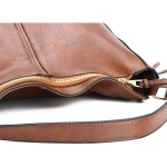 Bolso Cartera Estilo Hobo En Cuero Pu Gran Capacidad Vintage - Imagen 5