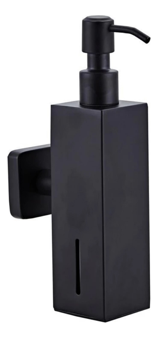 D_628489-MLU78534371177_082024-F.jpg Dispensador De Jabon Rectangular Manual Acero Inoxidable - Imagen 1