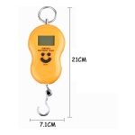 Balanza Gancho Colgar Digital Viajes Valijas Pesca 50 Kg - Imagen 2