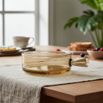 Plato Hondo Estilo Cazuela Copetin Vidrio Con Asa 15cm - Imagen 18