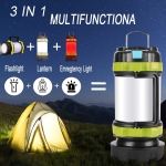 Linterna Farol Led Lampara Camping Multifunción Power Bank - Imagen 7