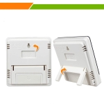 Termómetro De Pared Digital Control De Humedad Reloj Alarma - Imagen 5