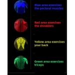 Tabla Flexiones Lagartijas Push Up Press Musculación 9 En 1 - Imagen 15