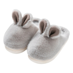 Pantufla Calentita Interior Corderito Orejas Conejo Unisex - Imagen 7