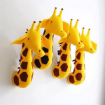 Animales De Pared Infantiles En Fieltro Para Decorar - Imagen 22