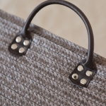 Caja Decorativa Organizadora Con Asas Plegable - Grande - Imagen 3