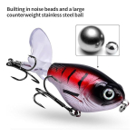 Señuelo Proberos Whopper Popper Con Elice Pesca - Imagen 3