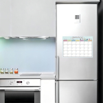 Vinilo Magnetico Pizarra Pizarron Planificacion Semana-mes Color Opción 4 - Imagen 2