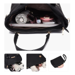 Cartera Bolso Set X 6 Piezas Premium Importado Moda Liso - Imagen 3