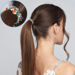 Colitas Scrunchies En Gemas Pelo Cabello Varios Colores - Imagen 12
