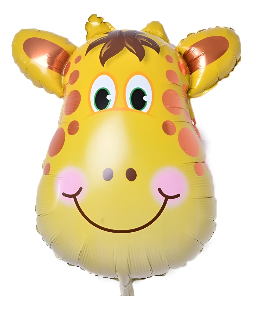 D_634412-MLU90041274111_082025-F.jpg Globos Metálicos Helio Para Cumpleaños Setx2 Animales Selva - Imagen 1