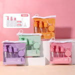 Kit Organizador Botellas Y Frascos Rellenables Para Viaje - Imagen 4