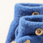 Guantes Infantiles Medio Dedo Y Mitones 2 En 1 Color Caqui - Imagen 3