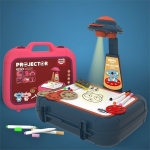 Juguete Proyector Para Dibujo Niños Tablero De Mesa - Imagen 7