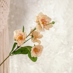 Flores Artificiales Decorativas Ramo De 4 Flores Crisantemo - Imagen 14