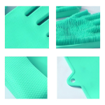Guantes Con Esponja Incorporada Para Lavar Platos - Imagen 6
