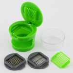 Triturador De Ajo Prensa Acero Inoxidable Y Plastico Cocina - Imagen 4