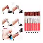 Torno Drill Electrico Manicura Uñas + Kit De Fresas - Imagen 9