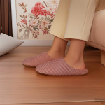 Pantuflas Chinelas Delgadas Abierta Abrigada Suaves - Imagen 9