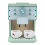 Juego Cafetera Madera Niños Niñas Con Accesorios Juguete - Imagen 4