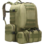 Mochila Tactica Militar Gran Capacidad Desmontable 55 Litros - Imagen 5