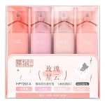 Pack X 4 Resaltadores Pastel Con Glitter Ideal Escolares - Imagen 5