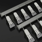 Tendedero Para Pared Plegable Con Palillos Medias - Imagen 4