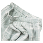 Pijama Ropa De Casa Estilo Kimono Para Adulto A Cuadros - Imagen 4