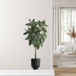 Vinilo Decorativo De Pared Planta En Maceta - Imagen 3