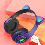 Auriculares Con Orejas Y Luces Divertidos Bluetooth - Imagen 35
