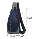 Mini Morral Bandolera Riñonera Mochila Unisex Cruzada - Imagen 10