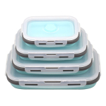 Set X4 Taper Silicona Plegables Tapa Plastico Hermetica - Imagen 19