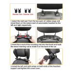 Accesorio Reposacabeza De Auto Almohada De Viaje Retraible - Imagen 11