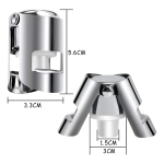 Tapón Para Botella Champagne Acero Inoxidable - Imagen 2