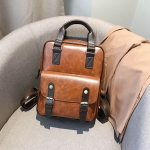 Mochila Bolso Retro Vintage Doble Bolsillo Gran Capacidad - Imagen 16
