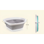 Colador De Silicona Plegable Lava Vegetales Frutas Cocina - Imagen 7