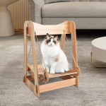 Hamaca Para Gatos De Madera Cama Mascota - Imagen 3