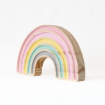 Adorno Arcoiris De Madera Para Cuarto Infantil Boho - Imagen 12