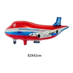 Globos Metálicos Helio Para Cumpleaños Fiesta Set X2 Aviones - Imagen 2