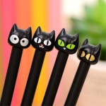 Lapicera Boligrafo Divertida Escolar Liceal Gato Negro - Imagen 10