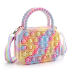 Mini Cartera Bolsito Infantil Pop It Multicolor Animado - Imagen 2