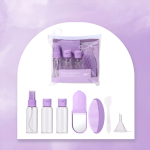 Kit Organizador Botellas Y Frascos Rellenables Para Viaje - Imagen 3