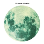 Set Vinilos Luna Y Estrellas Pegatinas Brillantes Decorativa - Imagen 7