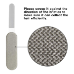 Cepillo Removedor De Pelos De Mascota Perro Gato Base + Mini - Imagen 5