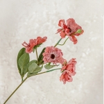 Flores Artificiales Decorativas Ramo De 4 Flores Crisantemo - Imagen 18