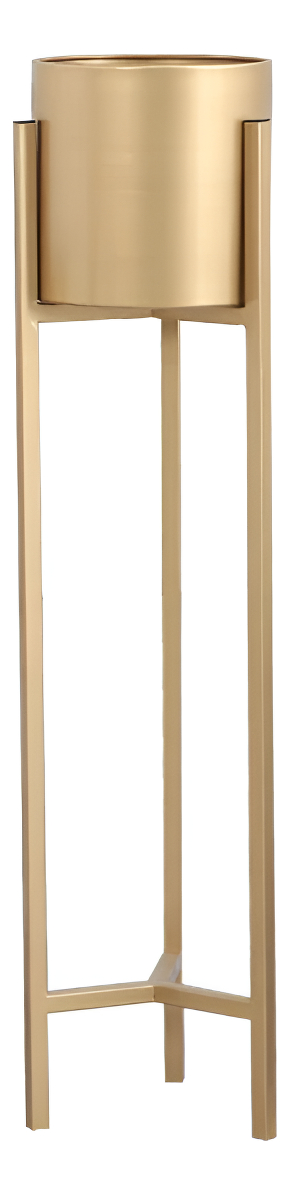 D_651384-MLU92283009734_092025-F.jpg Maceta Nórdica Con Soporte Hierro Moderna Grande - Imagen 1