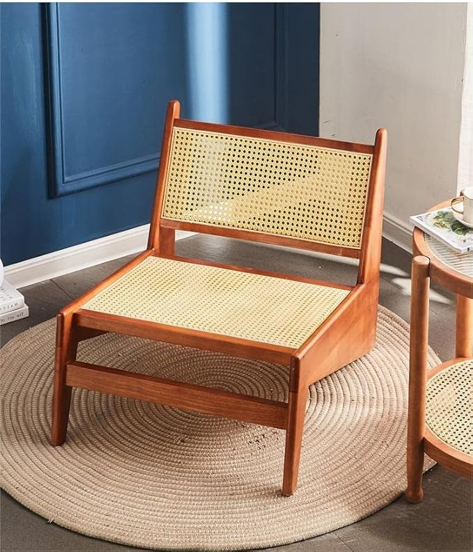 D_651502-MLU83154341714_032025-F.jpg Butaca Silla De Madera Para Living Poltrona Inclinada - Imagen 1